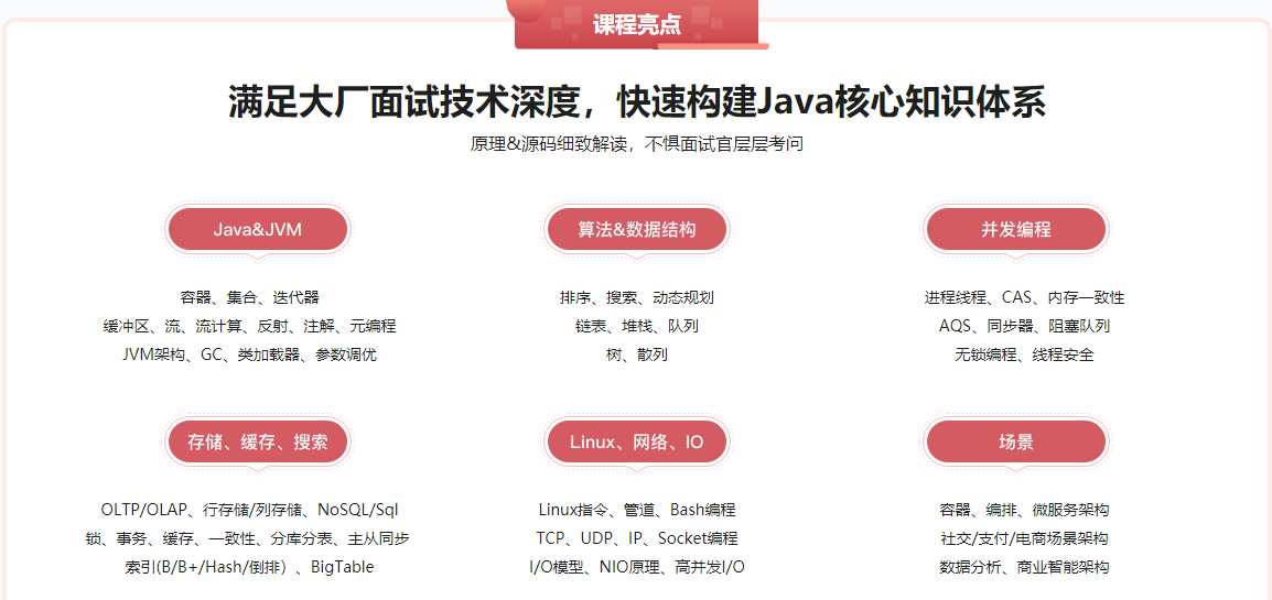 笑傲Java面试：面霸修炼手册【完结】