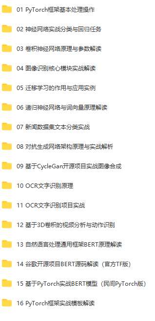 深度学习框架-PyTorch实战系列