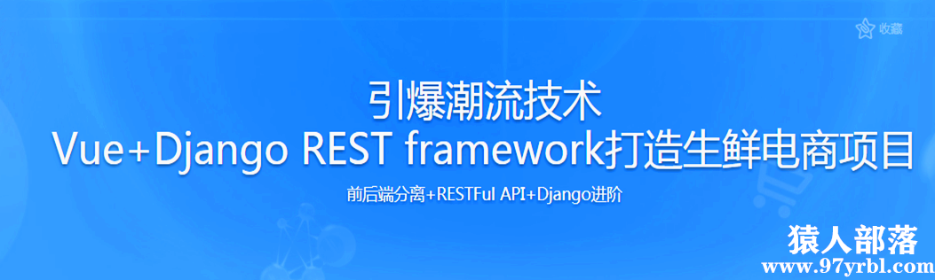 Python前后端分离开发Vue+Django REST framework实战