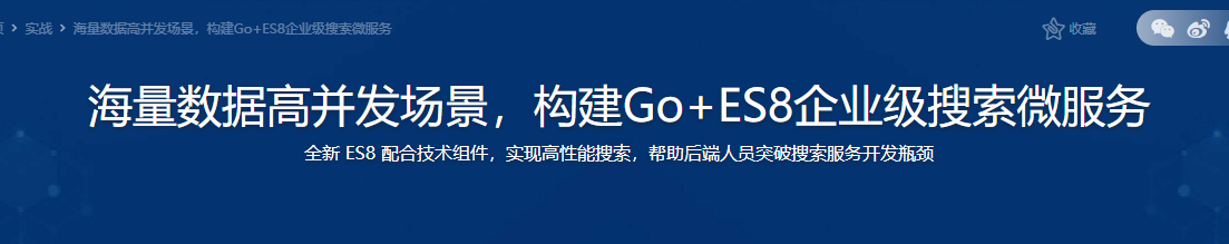 海量数据高并发场景，构建Go+ES8企业级搜索微服务_无密分享