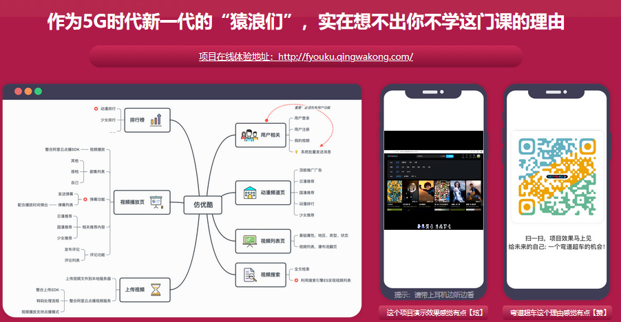 仿阿里系优酷网-企业级Go改造PHP项目踩坑避坑指北【完结】