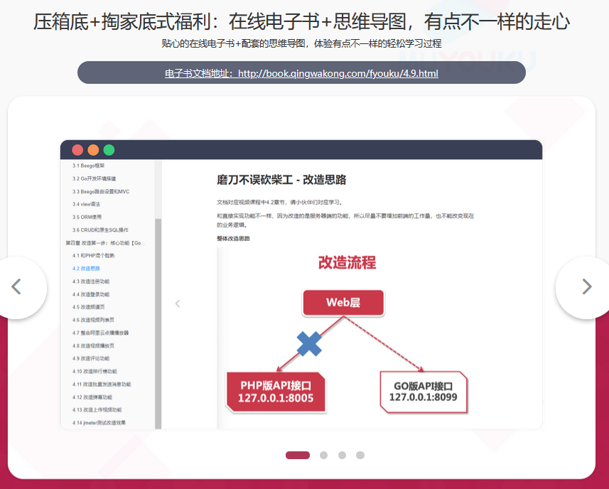 仿阿里系优酷网-企业级Go改造PHP项目踩坑避坑指北【完结】