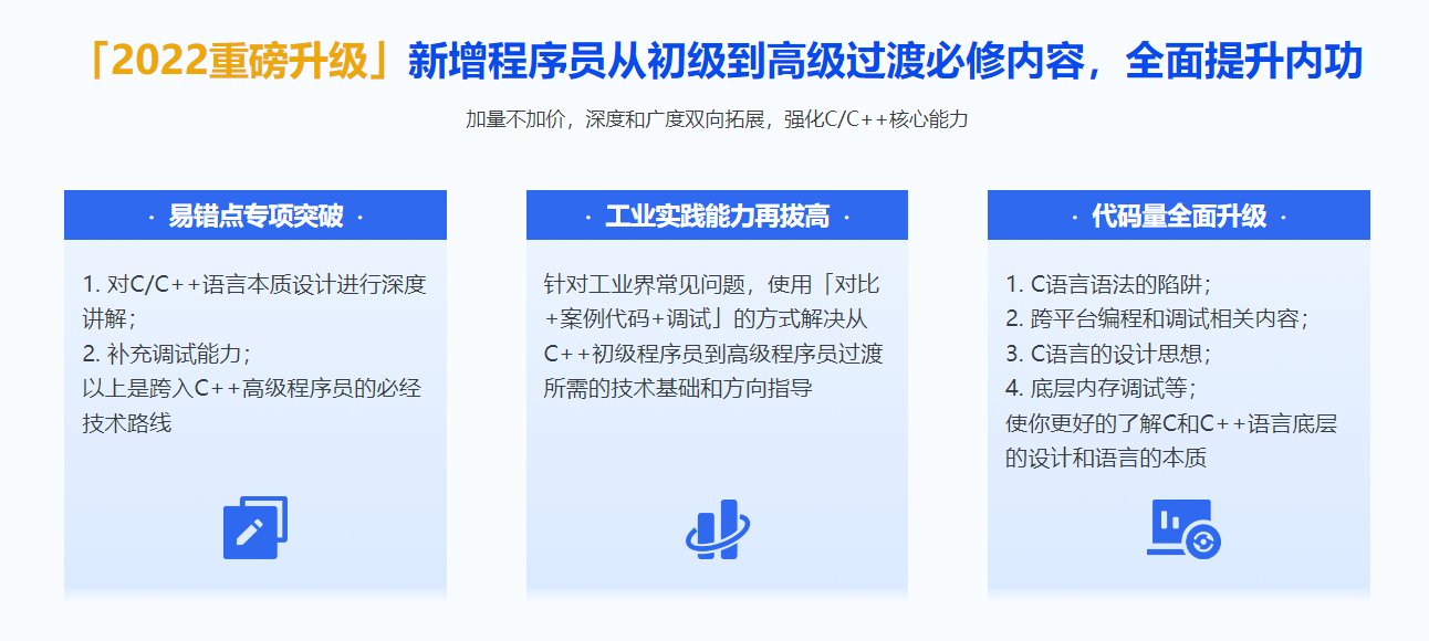 2022升级，重学C++ ，重构你的C++知识体系