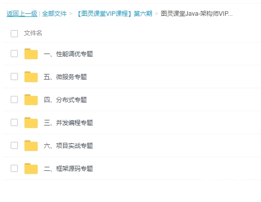 图灵Java课程 第六期（VIP精品）价值12880元