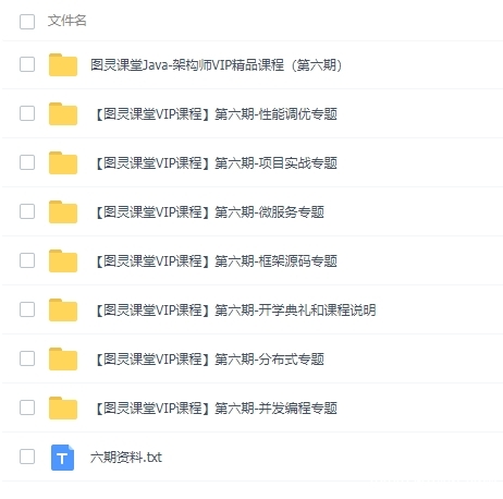 图灵Java课程 第六期（VIP精品）价值12880元