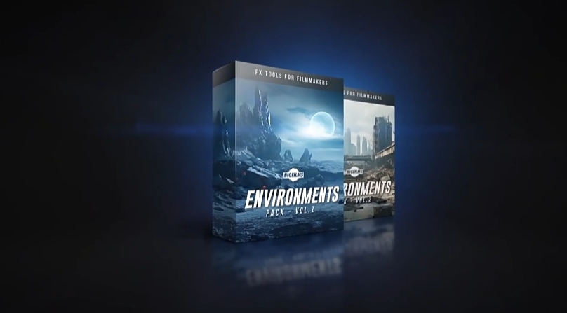 1600张科幻外星战争废墟环境高清图片素材 ENVIRONMENTS V1+2