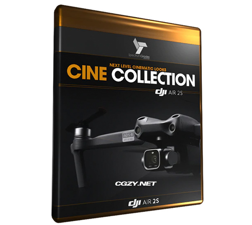 LUTs预设|20组专业大疆无人机电影调色预设 CINE COLLECTION DJI AIR 2S LUTs PACK