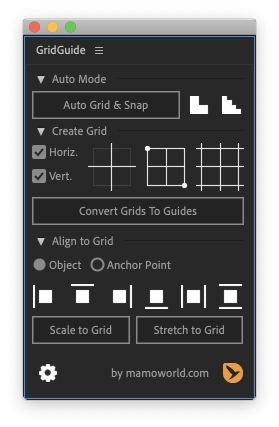 AE脚本|自动布局网格参考线对齐工具 GridGuide v1.1.008 + 使用教程