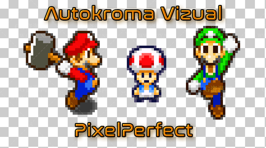 AE/PR插件|80年代复古8bit像素化视觉特效 Vizual PixelPerfect v1.0.5 Win/Mac