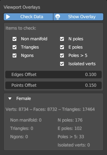 Blender插件|模型网格检查删除优化工具 Mesh Check GPU Edition v0.4.0