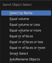 Blender插件|模型智能选择工具 Smart Object Select v2.2