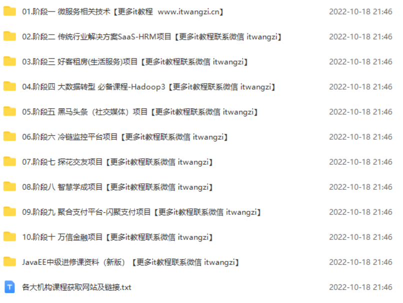 博学谷-JavaEE在线就业班2022年+中级进修课+精英进阶|重磅首发|完结无秘