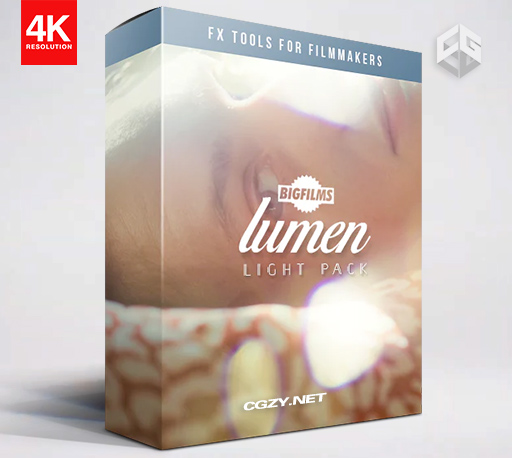 4K视频素材|126个唯美镜头光斑优雅漂亮炫光动画视频叠加素材 LUMEN – Light Pack