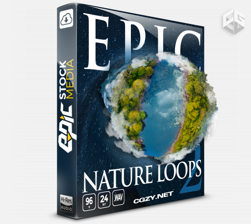 音效|103种大自然虫鸣鸟叫水流森林环境无损音效素材 Epic Stock Media – Epic Nature Loops 2