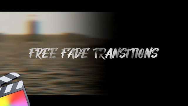 FCPX插件|8种Vlog常用淡入淡出转场过渡预设 支持M1 Fade Transitions