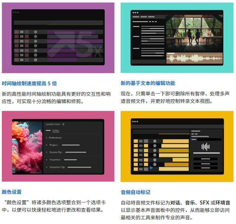 PR软件|Adobe Premiere Pro 2024 v24.6.1 Win 中文/英文破解版一键安装包下载