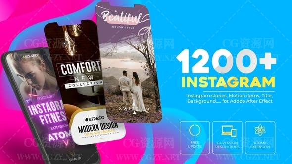 Instagram Stories Big Pack